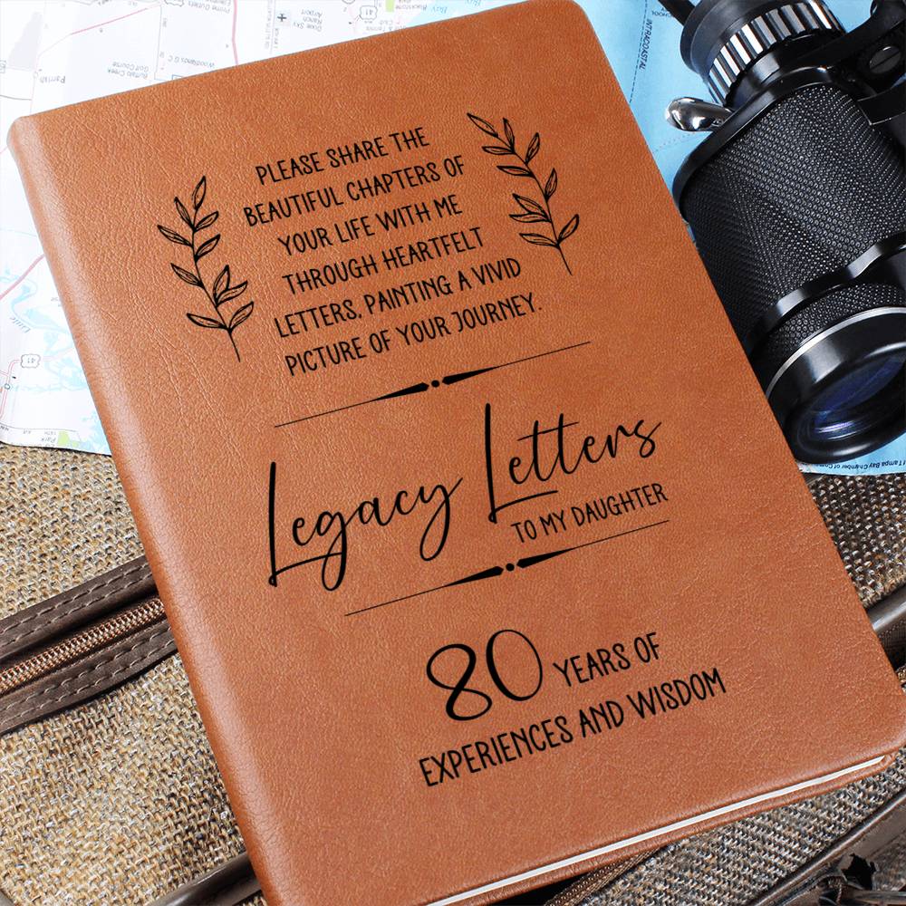 Customizable Legacy Journal Vegan Leather Notebook