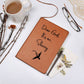 Dear God It's Me Personalized Leather Prayer Journal - Dove