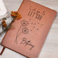 Let Go & Let God Personalized Leather Prayer Journal