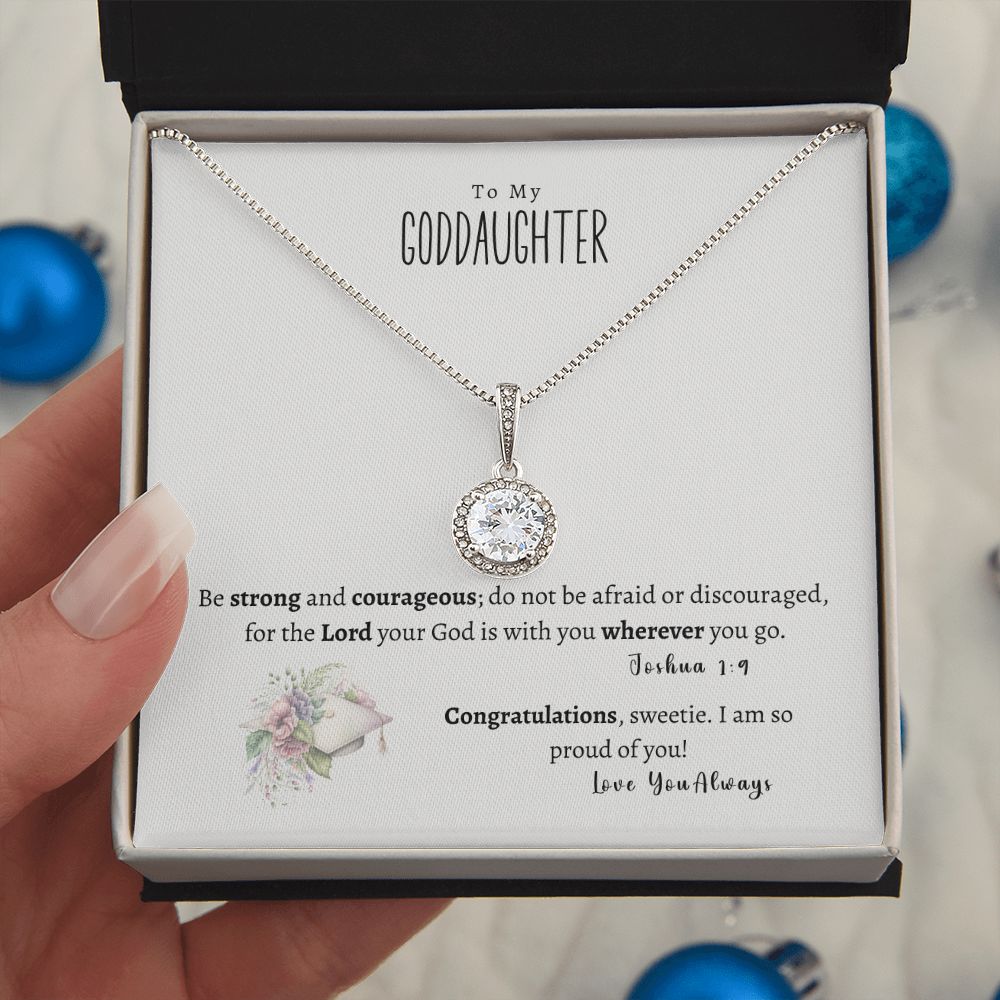 To my Goddaughter Graduation Eternal Hope Necklace