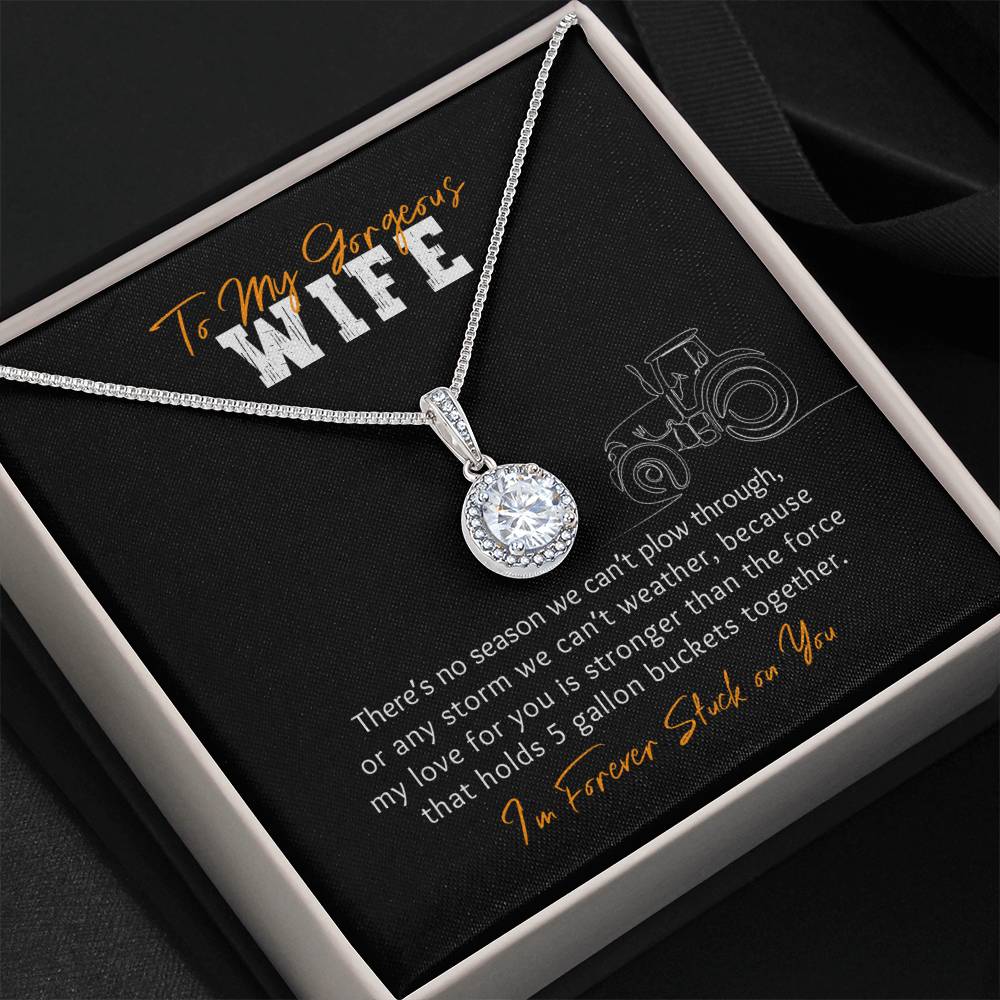 Forever Stuck on You Gorgeous Wife Eternal Hope Necklace