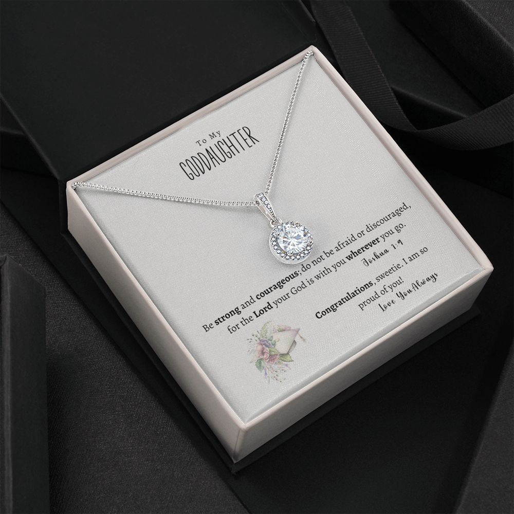 To my Goddaughter Graduation Eternal Hope Necklace