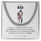 Daughter's Hero Father Necklace