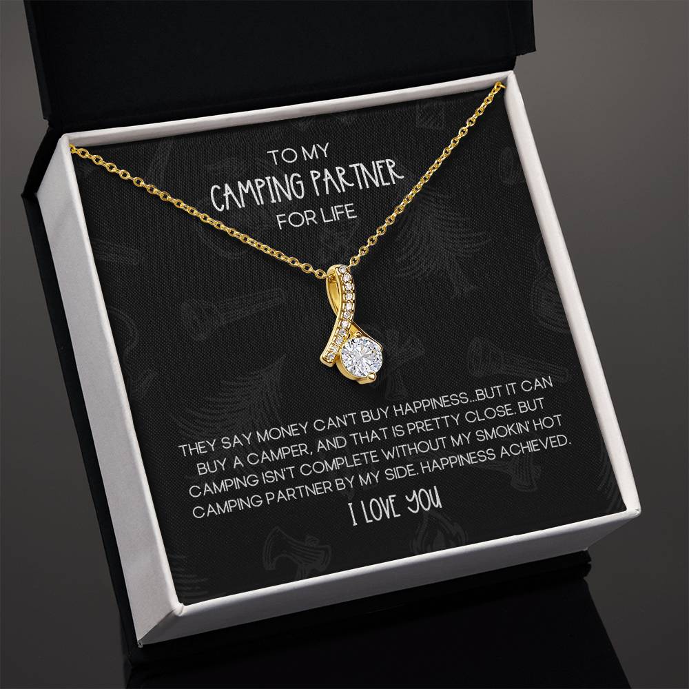 Camping Partner for Life Alluring Beauty Necklace