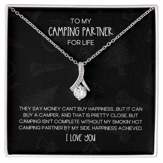 Camping Partner for Life Alluring Beauty Necklace