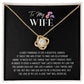 Godly Marriage Love Knot Wife Necklace