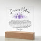 Precious Mother Christian Gift for Mom Acrylic Plaque